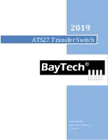 Preview for 1 page of BayTech ATS27 Manual