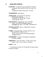 Preview for 11 page of BayTech Telplex TX102 Owner'S Manual