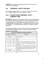 Preview for 23 page of BayTech Telplex TX102 Owner'S Manual