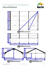 Preview for 2 page of Baytex 10m Square Frame Marquee Assembly Manual