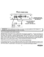 Preview for 6 page of Bazooka CSA-2 Installation Instructions Manual