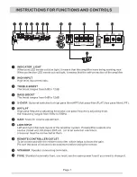 Preview for 2 page of Bazooka MA275D Owner'S Manual