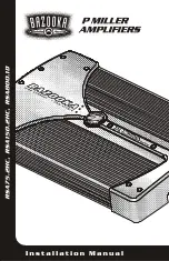 Bazooka RSA150.2HC Installation Manual предпросмотр