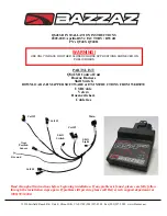 Bazzaz QS4USB Installation Instructions preview