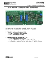 Предварительный просмотр 1 страницы BB PGA309EVM User Manual