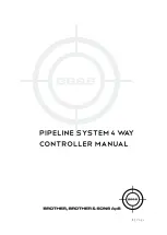 BB&S Pipeline 4 Way Controller Manual предпросмотр