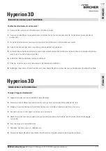 Предварительный просмотр 2 страницы BBC Bircher Hyperion 3D Quick Installation Manual