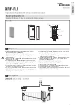 Предварительный просмотр 1 страницы BBC Bircher XRF-R.1 Operating Instructions