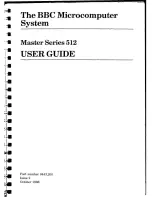 Preview for 3 page of BBC Master 512 User Manual