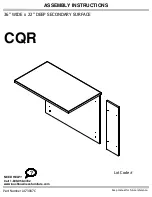 bbf A173087C Assembly Instructions Manual предпросмотр