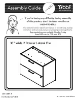 Предварительный просмотр 1 страницы bbf A175454E Assembly Manual