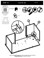 Предварительный просмотр 16 страницы bbf A191573 Assembly Manual