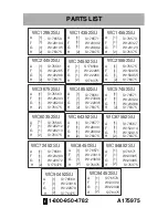 Предварительный просмотр 3 страницы bbf WC25552SU Assembly Instruction Manual