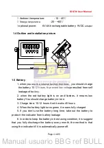 Предварительный просмотр 5 страницы BBG IDS701 User Manual