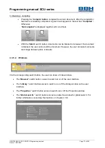 Предварительный просмотр 37 страницы BBH SCU Series Programming Manual
