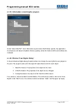 Предварительный просмотр 65 страницы BBH SCU Series Programming Manual