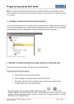 Предварительный просмотр 71 страницы BBH SCU Series Programming Manual