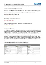 Предварительный просмотр 134 страницы BBH SCU Series Programming Manual