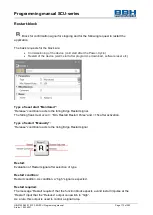 Предварительный просмотр 173 страницы BBH SCU Series Programming Manual