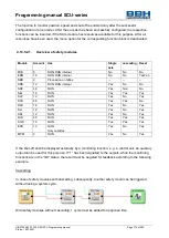 Предварительный просмотр 176 страницы BBH SCU Series Programming Manual