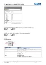 Предварительный просмотр 180 страницы BBH SCU Series Programming Manual