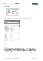 Предварительный просмотр 196 страницы BBH SCU Series Programming Manual