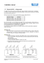 Preview for 185 page of BBH SMX 11-2 Installation Manual