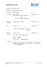 Preview for 247 page of BBH SMX 11-2 Installation Manual