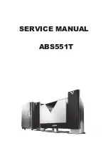 BBK ABS551T Service Manual предпросмотр