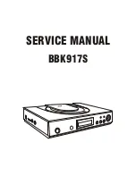 BBK BBK917S Service Manual предпросмотр