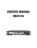 BBK BBK918S Service Manual предпросмотр