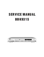 BBK BBK931S Service Manual предпросмотр