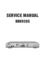 BBK BBK938S Service Manual preview