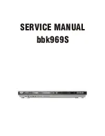 Предварительный просмотр 1 страницы BBK bbk969S Service Manual