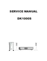 Preview for 1 page of BBK DK1000S Service Manual