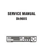 BBK Dk960S Service Manual preview