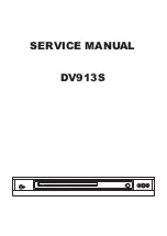 Предварительный просмотр 1 страницы BBK DV913S Service Manual