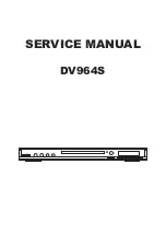 BBK DV964S Service Manual предпросмотр