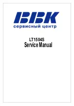 Предварительный просмотр 1 страницы BBK LT1504S Service Manual