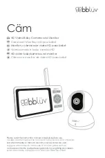 bbluv Cam Instruction Manual предпросмотр