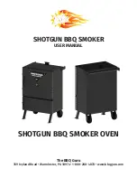 BBQ Guru SHOTGUN BBQ SMOKER User Manual preview