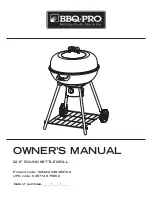 BBQ 0-03946570-3 Owner'S Manual preview