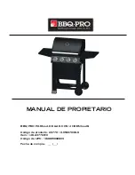 Preview for 26 page of BBQ 0-05307038-9 Owner'S Manual