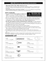 Preview for 2 page of BBQ 16242 Use And Care Manual