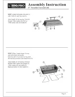 Preview for 4 page of BBQ 17760011-1 Use And Care Manual