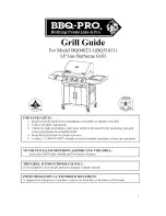 Preview for 1 page of BBQ BQ04023-1 (BQ51011) Guide Manual