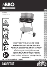 BBQ C80-210590 Instructions For Use Manual preview