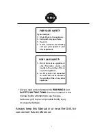 Preview for 2 page of BBQ GPC2618J Assembly Instructions And User'S Manual