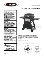 BBQ GPF2414AE Instruction Manual preview