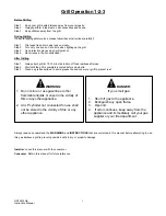 Preview for 2 page of BBQ GPF2414AE Instruction Manual